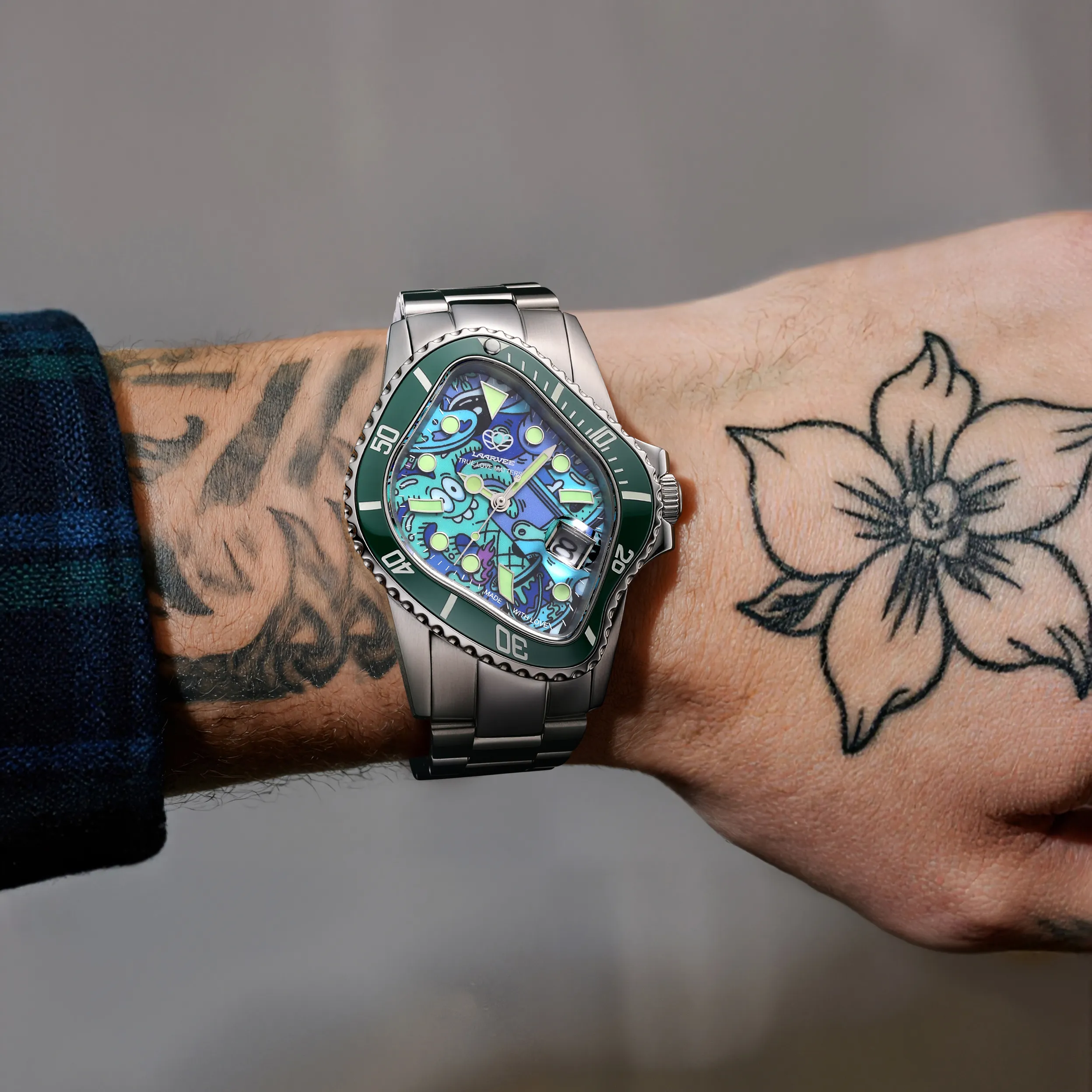 LAARVEE WATCH PEA001-SGRN (SH02) - Image 6