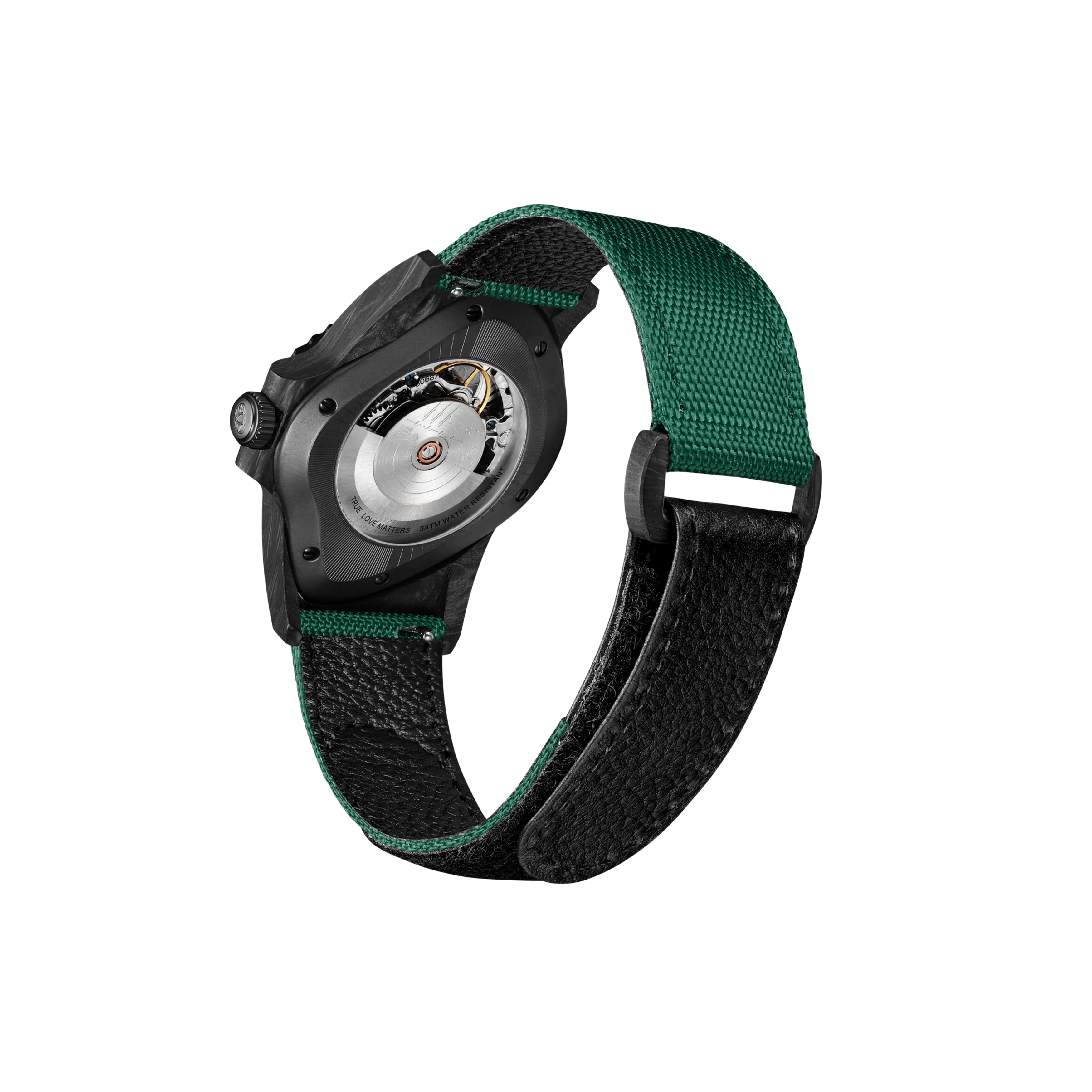 LAARVEE WATCH PEA005-CFRPBLK/GRN - Image 4