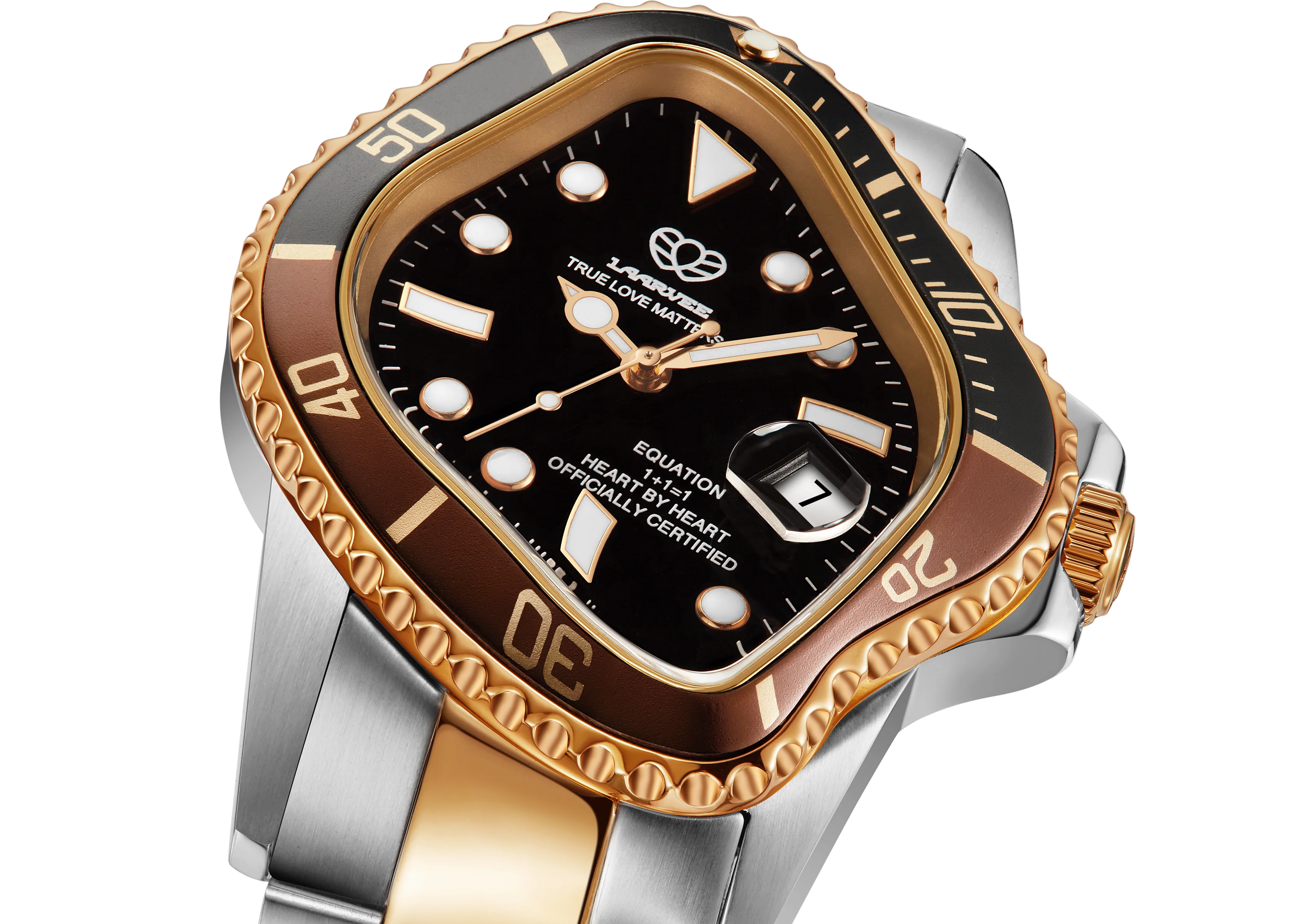 LAARVEE WATCH PEA001-SRGBLKBRN - Image 5